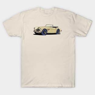 Austin-Healey 3000 in golden beige metallic T-Shirt